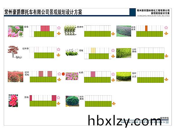 豪爵摩托綠化方案全版
